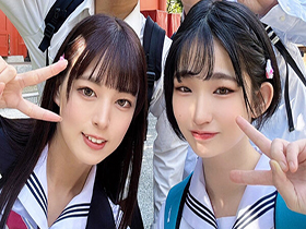 たんぽぽ☆プレゼンツ！ド田舎から東京に修学旅行で来ていたイケてる女子校生とパコパコする物語 ちびとり♂＆らん♀編　サンプル画像03